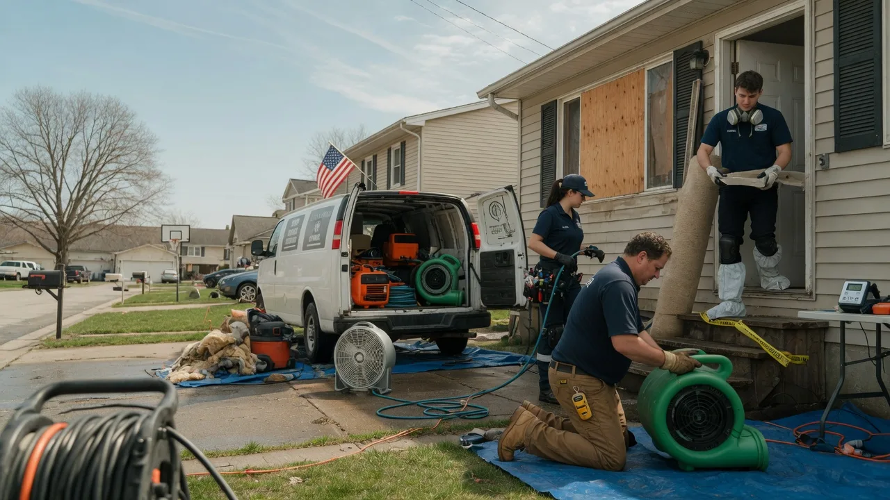 Water Damage Restoration in Vicksburg, MS near me